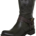 s.Oliver Casual 5-5-25365-39, Damen Bikerboots, Grün (D.KHAKI/MOC.A. 722), EU 40