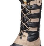 Manitu – POLARTEX 990513, Damen Snowboots, Schwarz (schwarz 1), EU 41