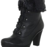 Marc Shoes 1.447.10-05/100-Elba, Damen Fashion Stiefel, Schwarz (black 100), EU 40