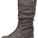 Rieker 74752-45, Damen Fashion Stiefel, Grau (stromboli 45), EU 40
