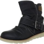 Tom Tailor Red Deer low boot 515650013000, Damen Stiefel, Schwarz (black 0), EU 40