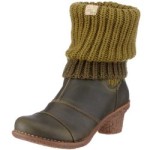 El Naturalista Tesela N744, Damen Stiefel, Grün (Olive), EU 36