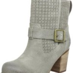 Timberland Rudston FTW EK Mid Perfed 8128R, Damen Stiefel, Grau (Warm Grey Suede), EU 38.5 (US 8.5)