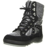 VISTA Winterstiefel Snowboots Damen anthrazit, Größe:39;Farbe:Anthrazit