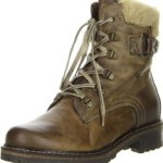 Original KLONDIKE halbhoher Winterstiefel Lederstiefel für Damen mit ULTRA-TEX Membrane (V3552) natur/braun Groesse-39