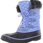 Kamik Snowfling2 NK2050, Damen Snowboots, Blau (blu), EU 43 (US 11)