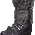 Sanita Original-Wixen Boot 456701-2, Damen Fashion Stiefel, Schwarz (Black 2), EU 40