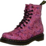 Dr. Martens 1460 Little Flowers Acid Pink 11821653, Damen Stiefel, Pink (Acid Pink), EU 37 (UK 4)