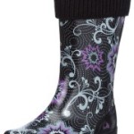 Viking IRIS WARM CYCLONE 1-22320-250, Damen Gummistiefel, Schwarz (schwarz/multi 250), EU 35