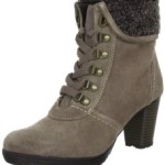 Amia 262 112, Damen Klassische Stiefel, Beige (taupe 432), EU 39