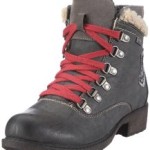 Rieker 90322-42, Damen Boots, Grau (cenere/cenere/beige 42), EU 36