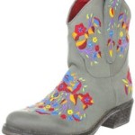 Apple of Eden LILI R 134 – 0, Damen Fashion Stiefel, Grau (Grey), EU 42