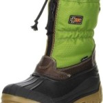 Vista Canada POLAR Kinder Winterstiefel Snowboots Thermo-TEX Innenschuhe grün, Doppelgröße:27/28;Farbe:Grün