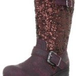 REPLAY Joya GWL12.C0034S, Damen Bikerboots, Rot (burgundy 518), EU 38